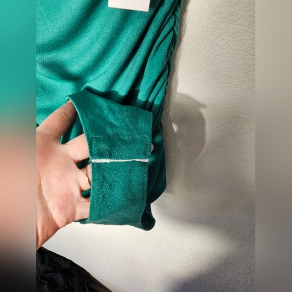 Live In The Moment Teal One-Shoulder Bodysuit Women's Size Large NWT - Picture 4 of 8